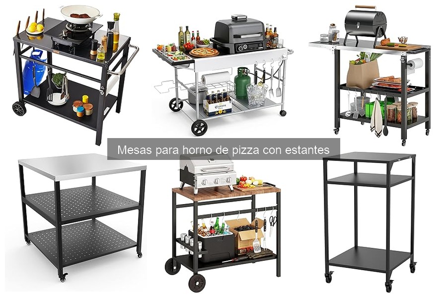 Las mejores mesas para horno de pizza en 2023