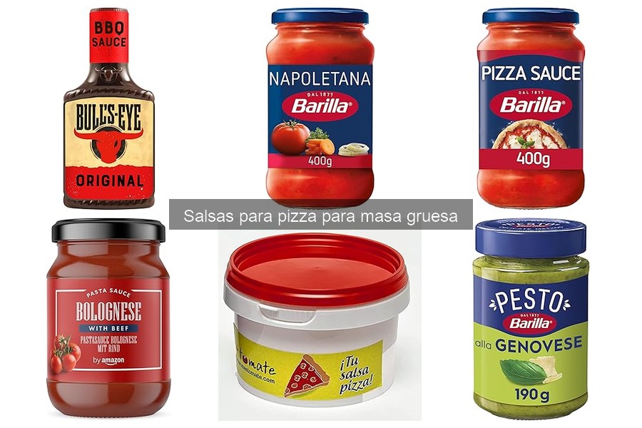 Las Mejores Salsas para Masa Gruesa de Pizza