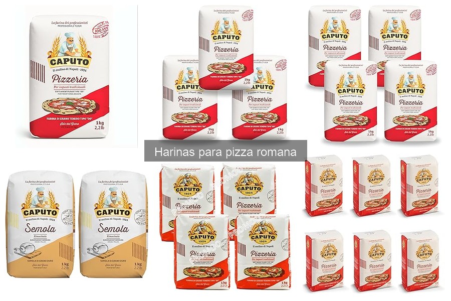 Las ventajas de usar harina para pizza romana