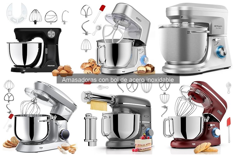 Mantenimiento de Amasadoras con Bol de Acero Inoxidable