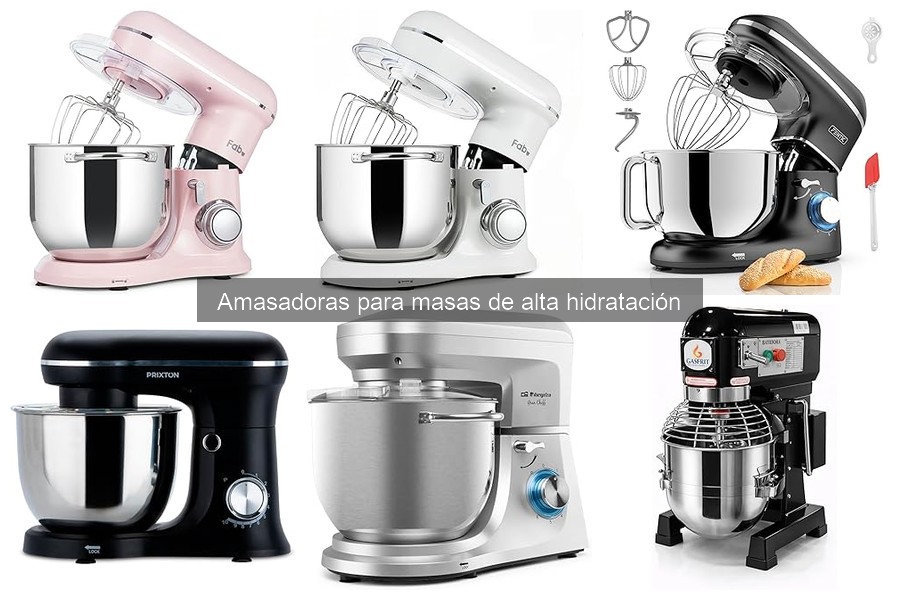 Mantenimiento de amasadoras para masas de alta hidratación