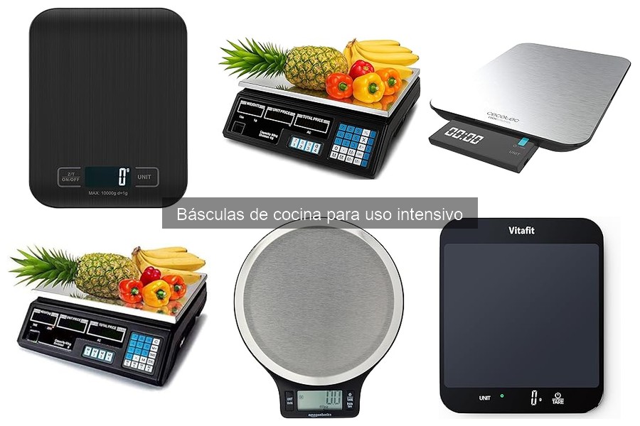 Mantenimiento de Básculas de Cocina para Uso Intensivo