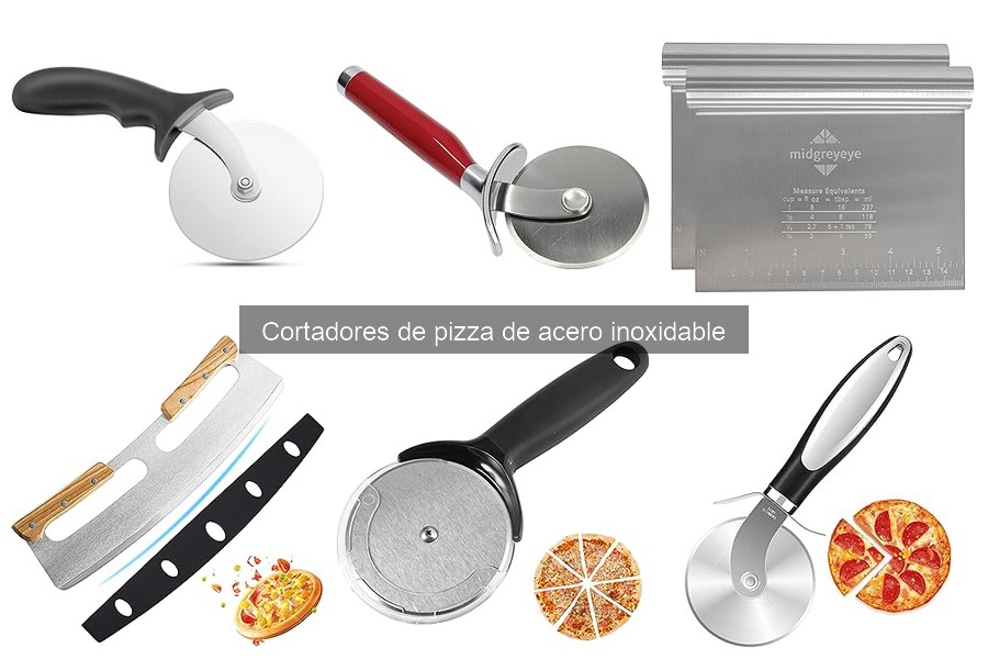 Mantenimiento de cortadores de pizza de acero inoxidable