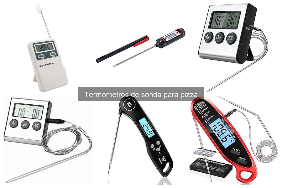 Mantenimiento de termómetros de sonda para pizza: Guía práctica