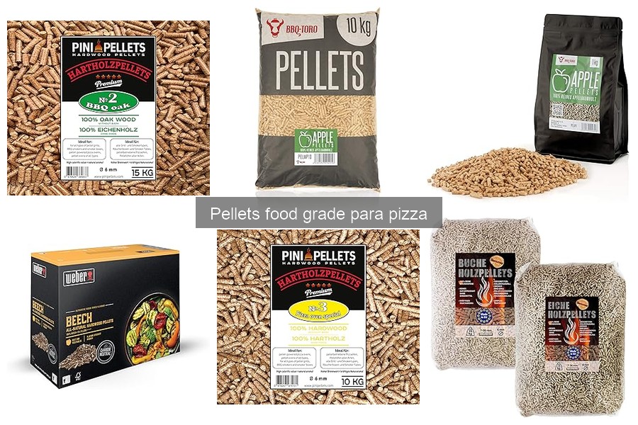 Mantenimiento y almacenamiento de pellets food grade para pizza