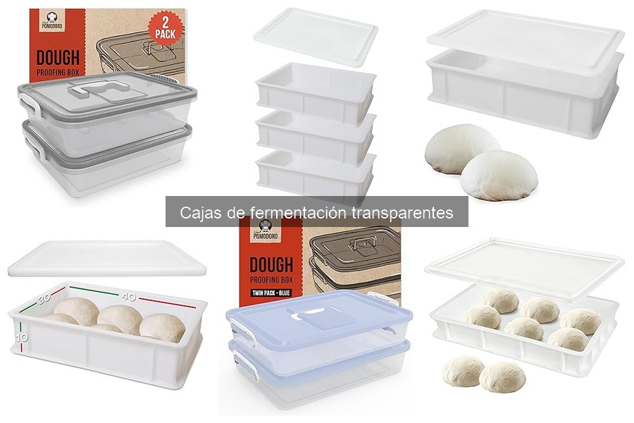 Mantenimiento y cuidado de cajas de fermentación transparentes