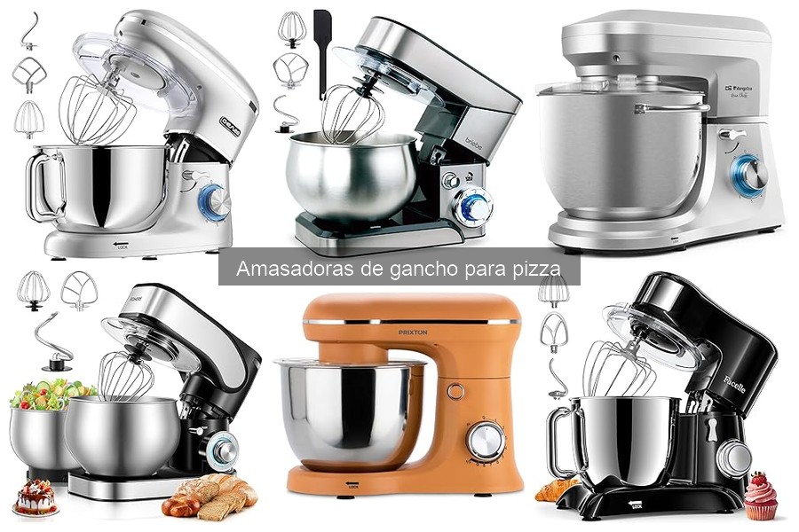 Mantenimiento y limpieza de amasadoras de gancho para pizza