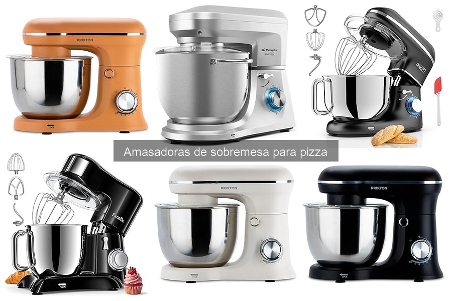 Mantenimiento y limpieza de amasadoras de sobremesa para pizza