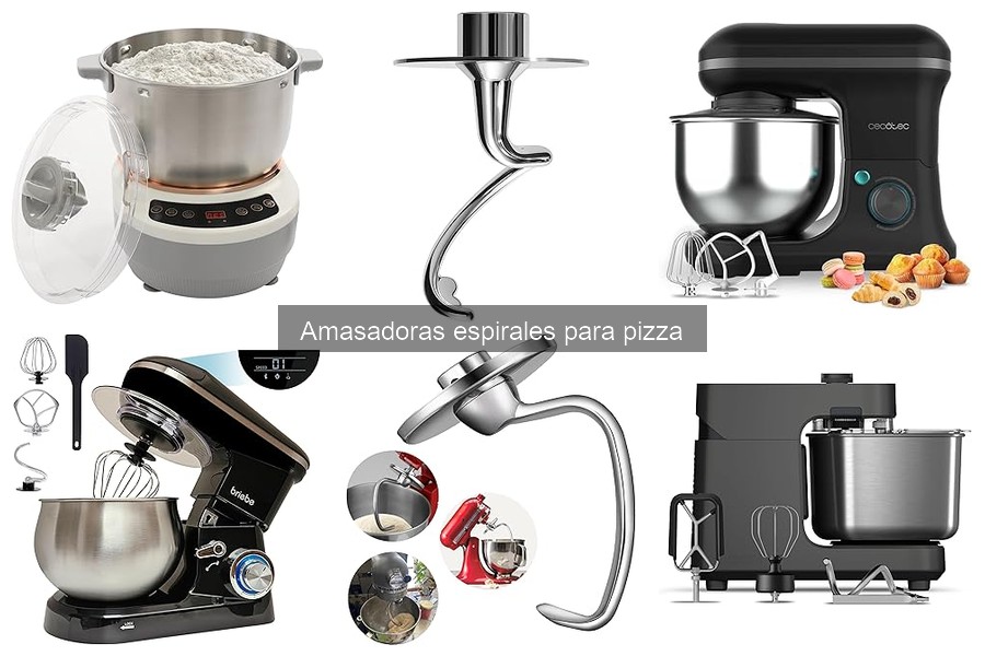 Mantenimiento y limpieza de amasadoras espirales para pizza