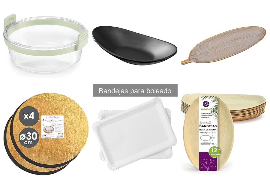 Mantenimiento y limpieza de bandejas para boleado