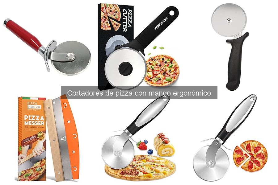 Mantenimiento y limpieza de cortadores de pizza ergonómicos