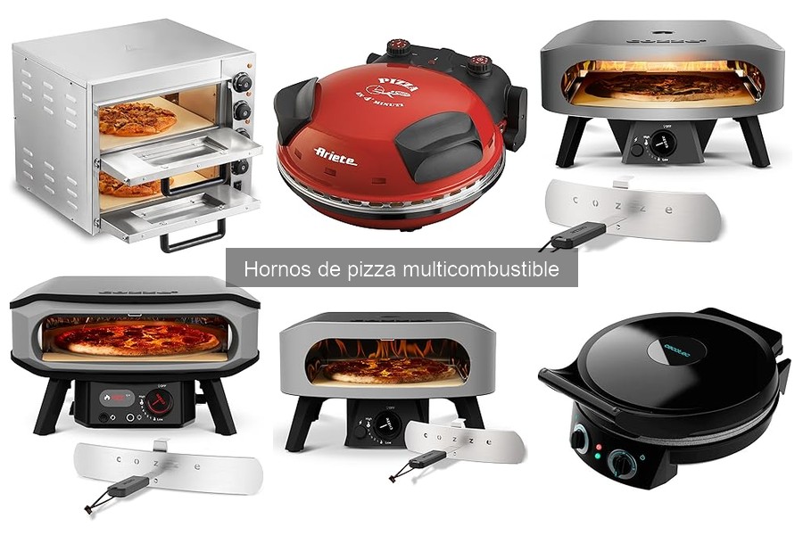 Mantenimiento y limpieza de hornos de pizza multicombustible