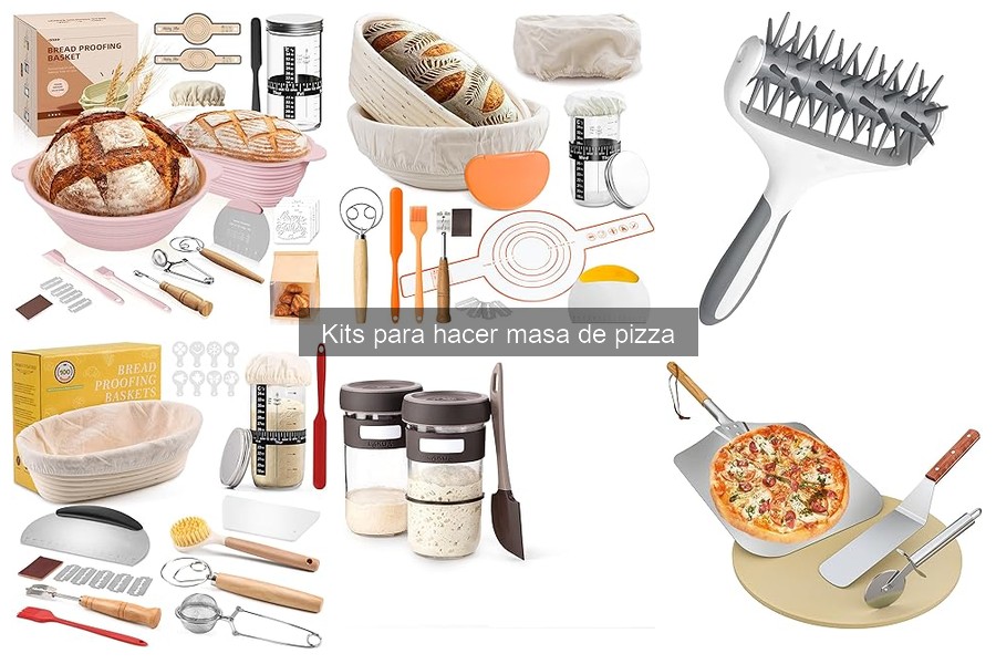 Mantenimiento y limpieza de kits para hacer masa de pizza