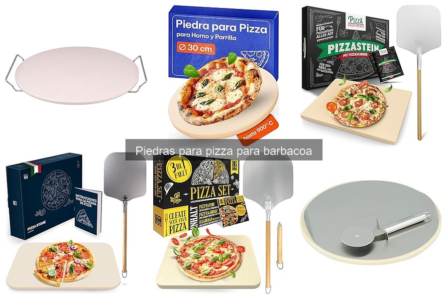 Mantenimiento y limpieza de la piedra para pizza en barbacoa