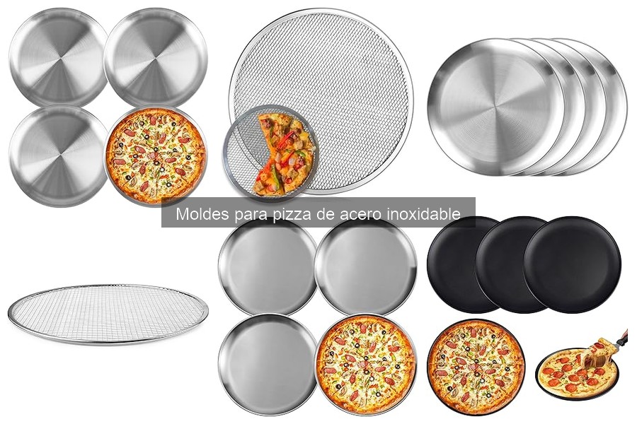Mantenimiento y limpieza de moldes de acero inoxidable para pizza