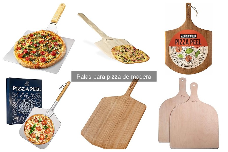 Mantenimiento y limpieza de palas de pizza de madera