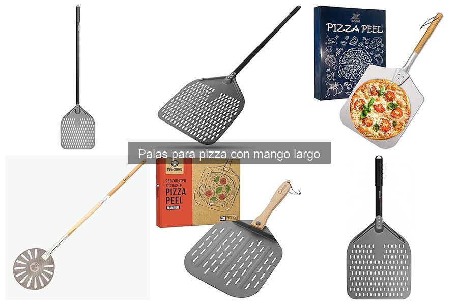 Mantenimiento y limpieza de palas para pizza con mango largo