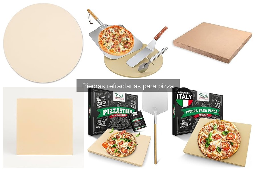 Mantenimiento y limpieza de piedras refractarias para pizza