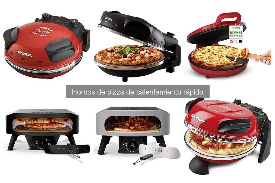 Mejora el rendimiento de tu horno de pizza de calentamiento rápido