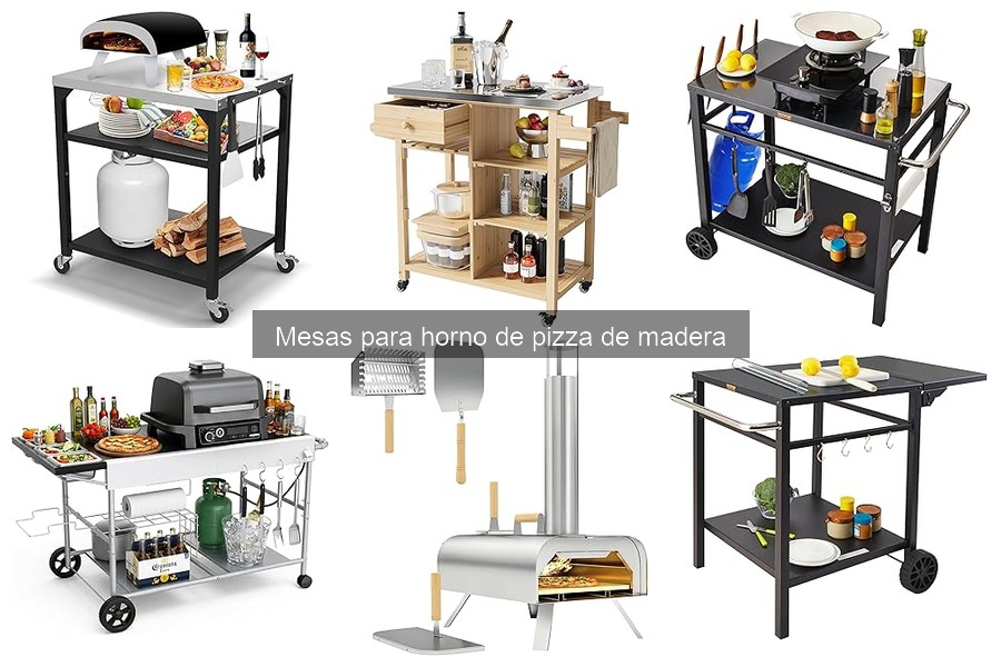 Mejores accesorios para completar tu mesa de horno de pizza
