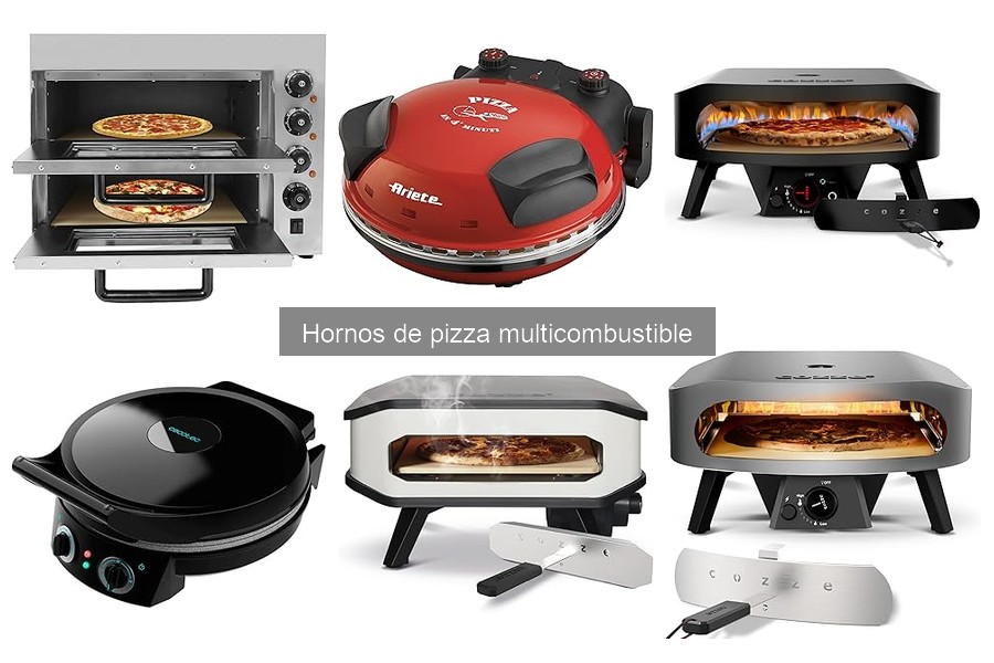Mejores accesorios para hornos de pizza multicombustible