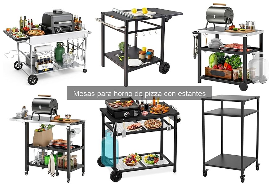 Mejores accesorios para mesas de horno de pizza
