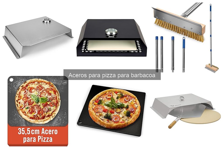 Mejores aceros para pizza en barbacoa 2023: Comparativa