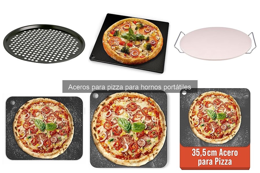 Mejores aceros para pizza en hornos portátiles 2023