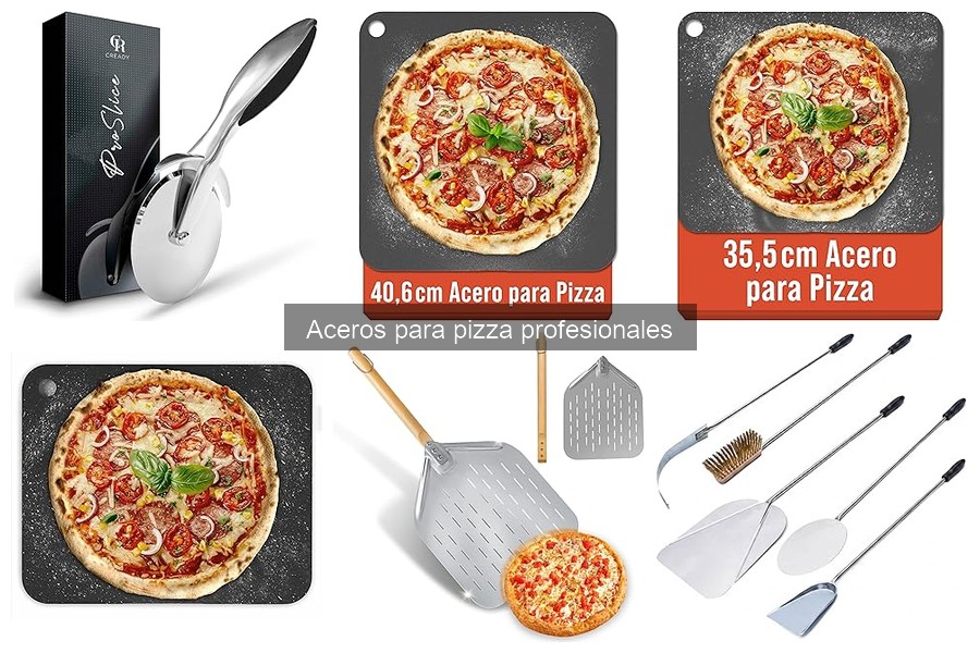 Mejores aceros para pizza: opiniones y análisis 2023