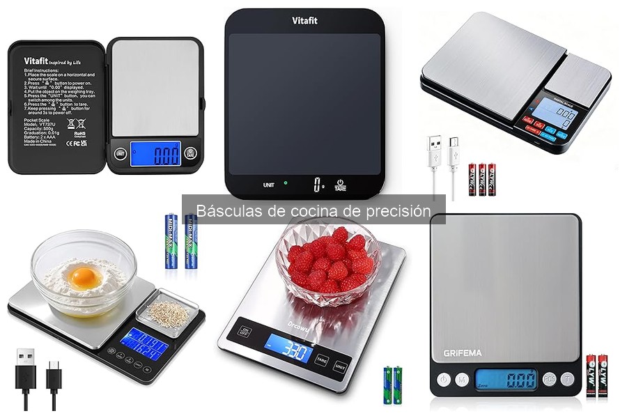 Mejores básculas de cocina de precisión del 2023