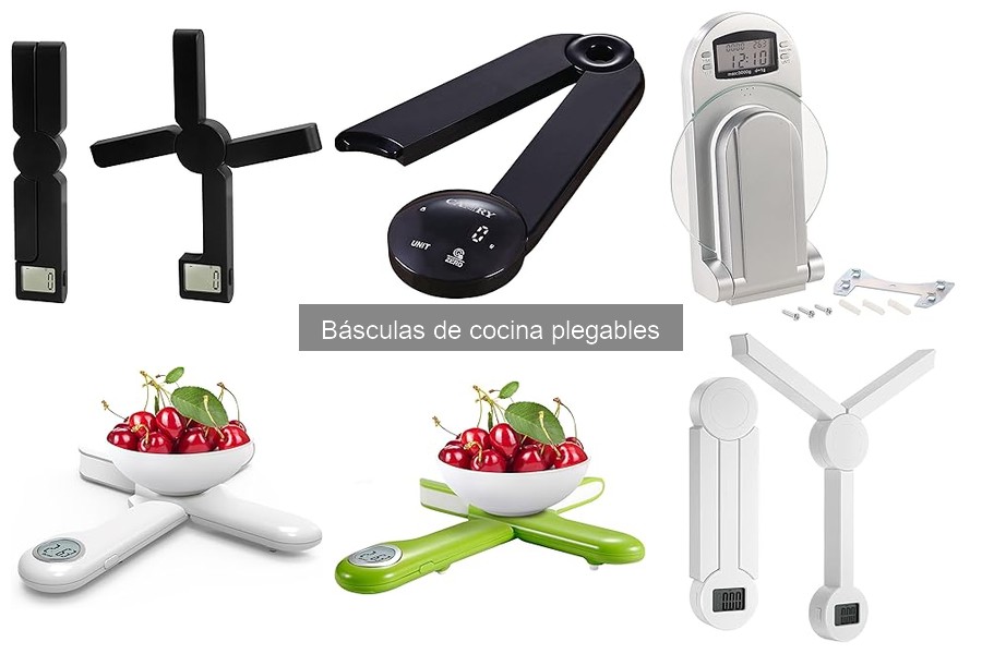 Mejores básculas de cocina plegables de 2023: comparativa