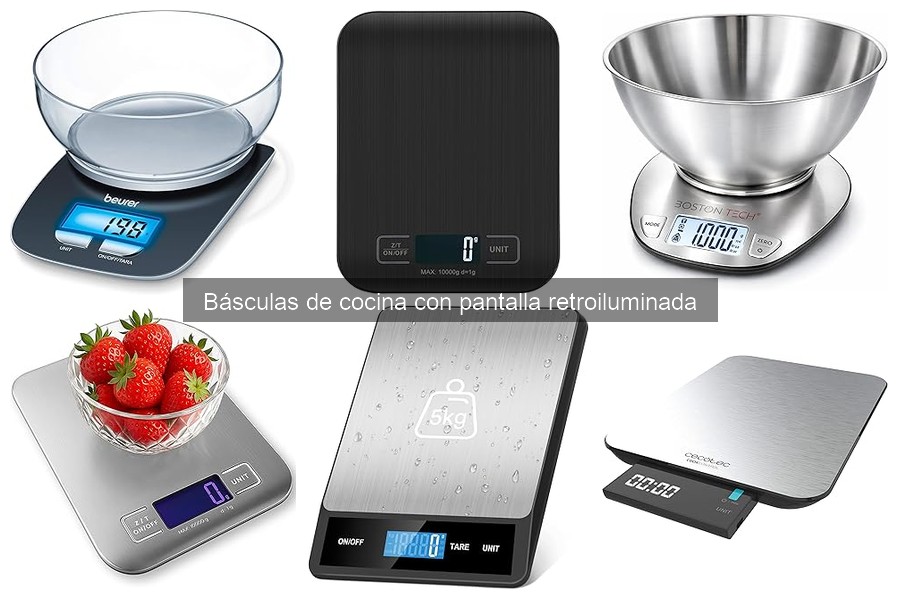 Mejores Básculas de Cocina Retroiluminadas para Principiantes