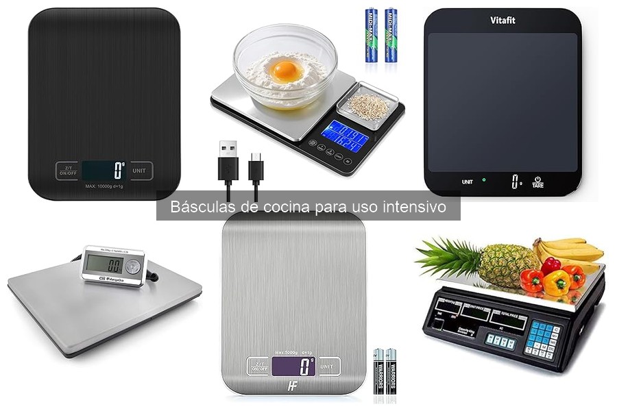 Mejores básculas para panadería y repostería: comparativa 2023