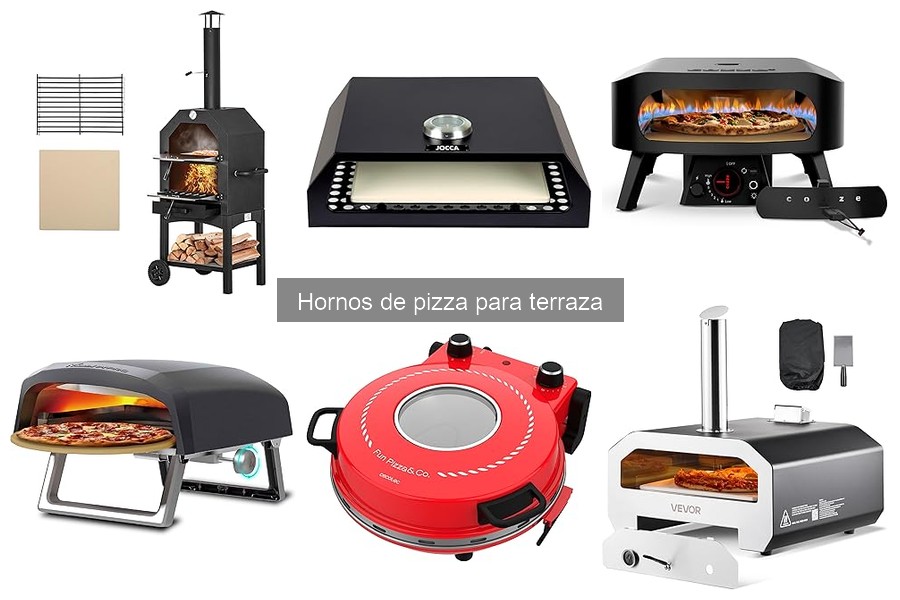 Mejores configuraciones para cocinar pizza en horno de terraza