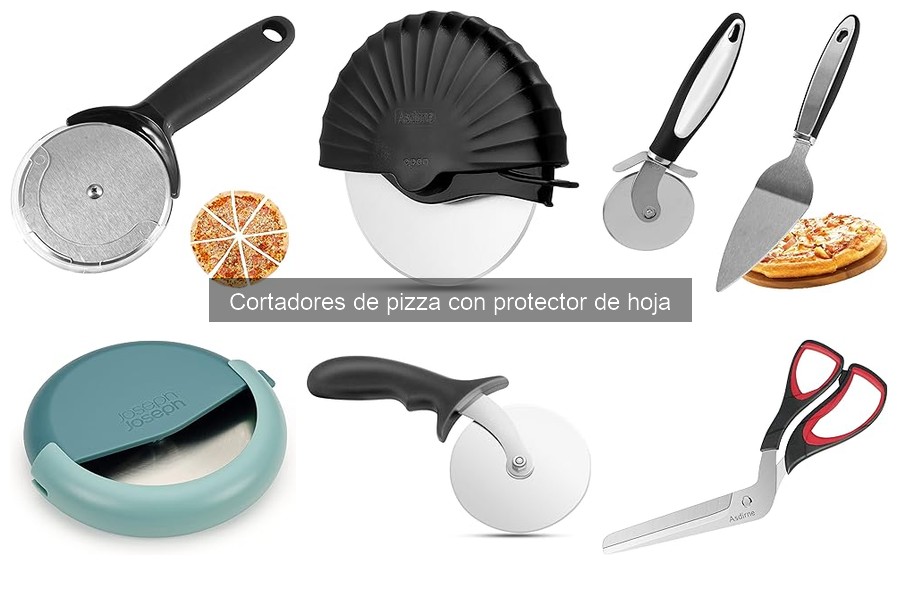 Mejores cortadores de pizza con protector de hoja para familias