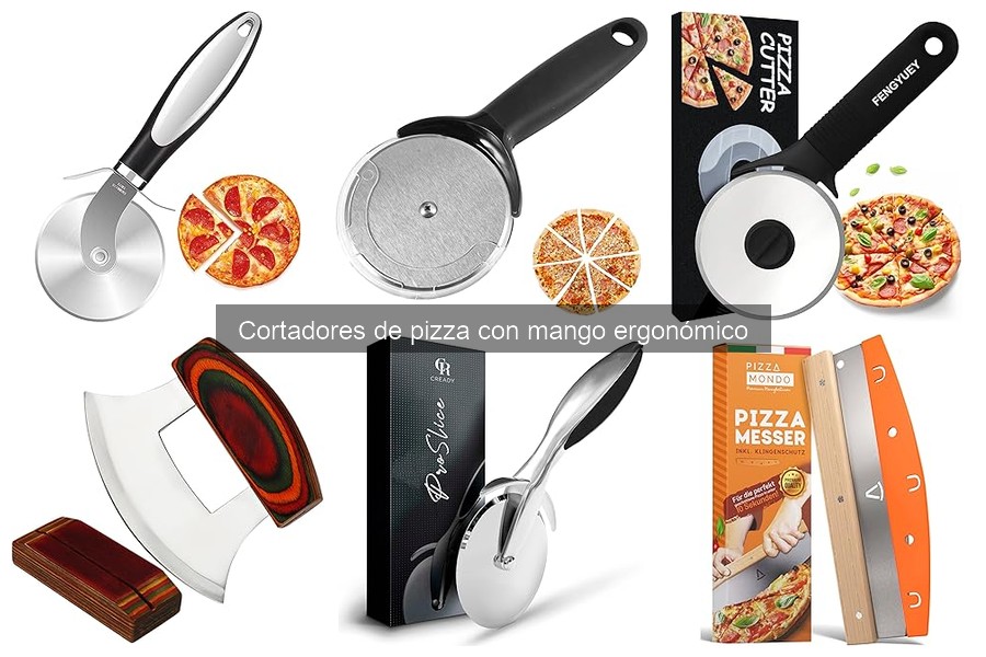 Mejores cortadores de pizza ergonómicos en 2023