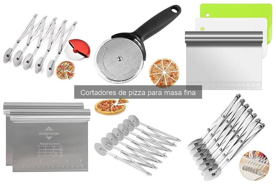 Mejores cortadores de pizza para masa fina en 2023