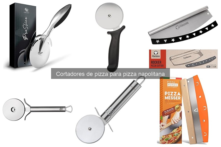 Mejores cortadores de pizza para pizza napolitana