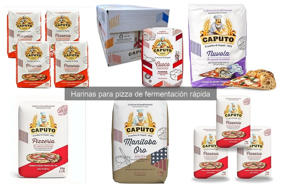 Mejores harinas de fermentación rápida para pizza en 2023
