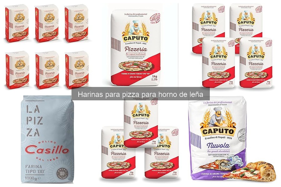 Mejores harinas para pizza en horno de leña: guía completa