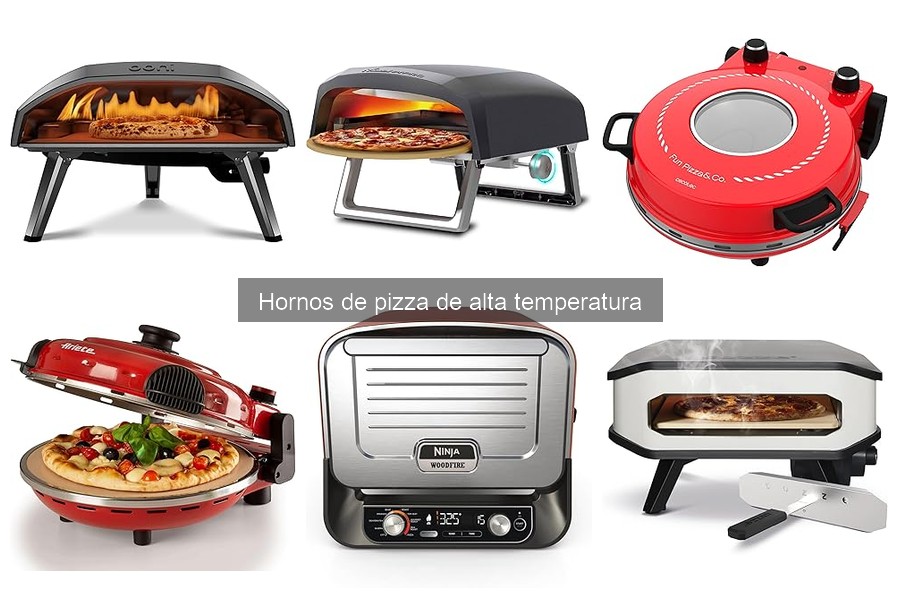 Mejores hornos de pizza de alta temperatura para el hogar