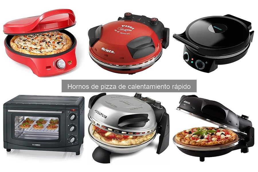 Mejores hornos de pizza de calentamiento rápido para el hogar