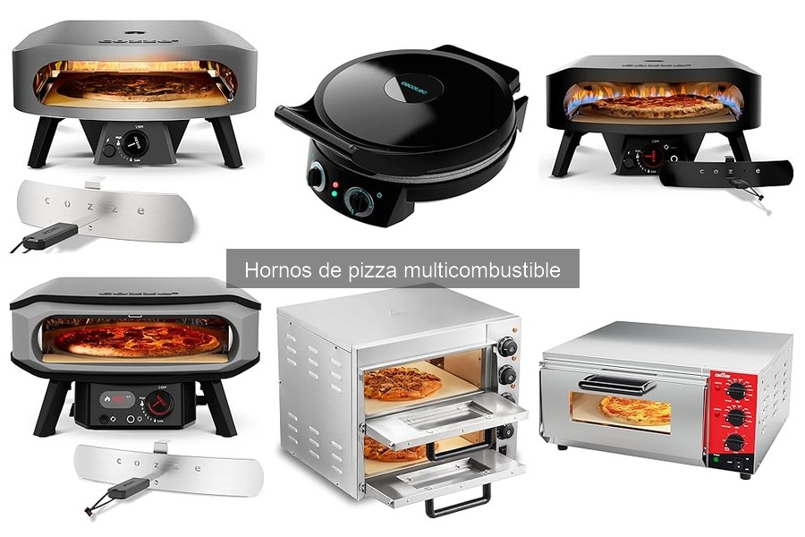 Mejores hornos de pizza multicombustible: comparación y opiniones