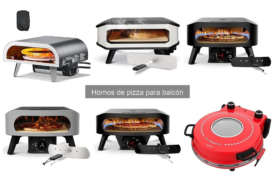 ** Mejores hornos de pizza para balcones pequeños