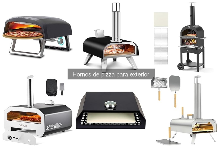 Mejores hornos de pizza para exterior en 2023: comparativa