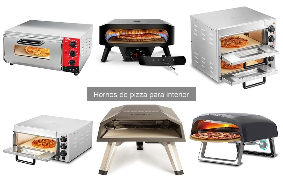 Mejores hornos de pizza para interior en 2023: Comparativa