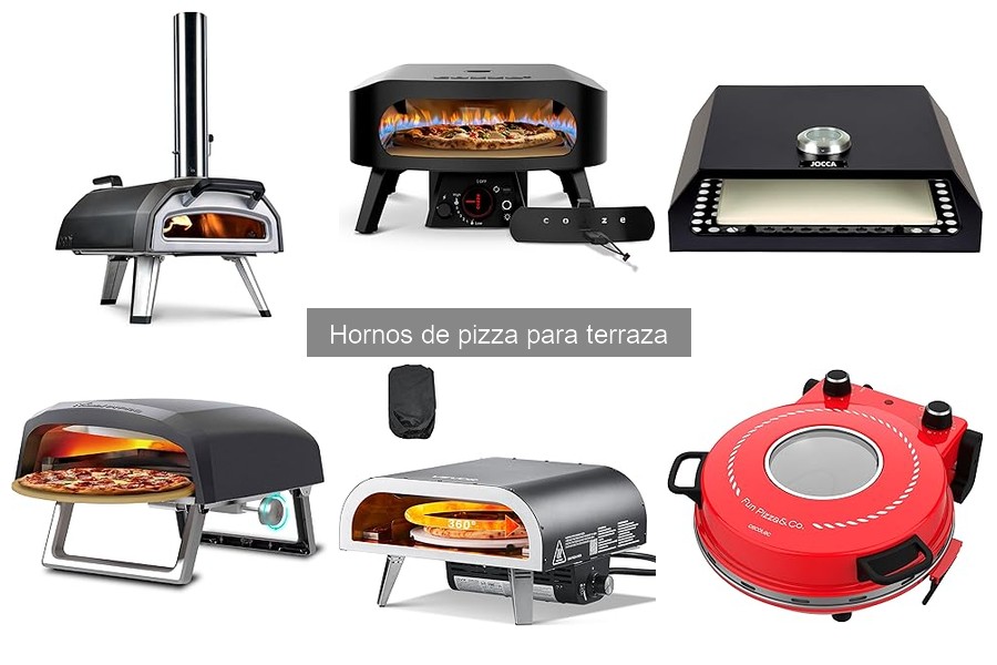 Mejores hornos de pizza para terraza: opciones y características