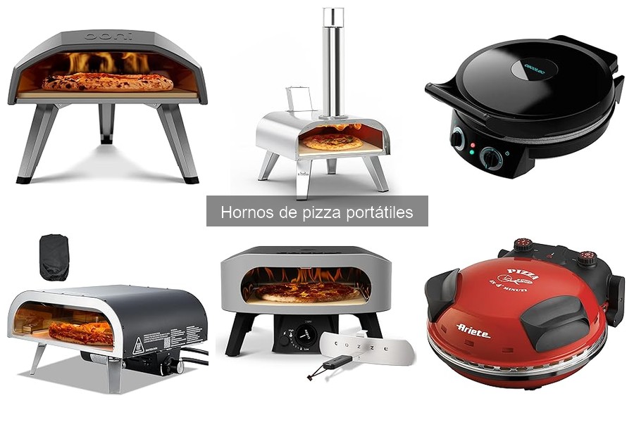 Mejores hornos de pizza portátiles: comparativa y opiniones