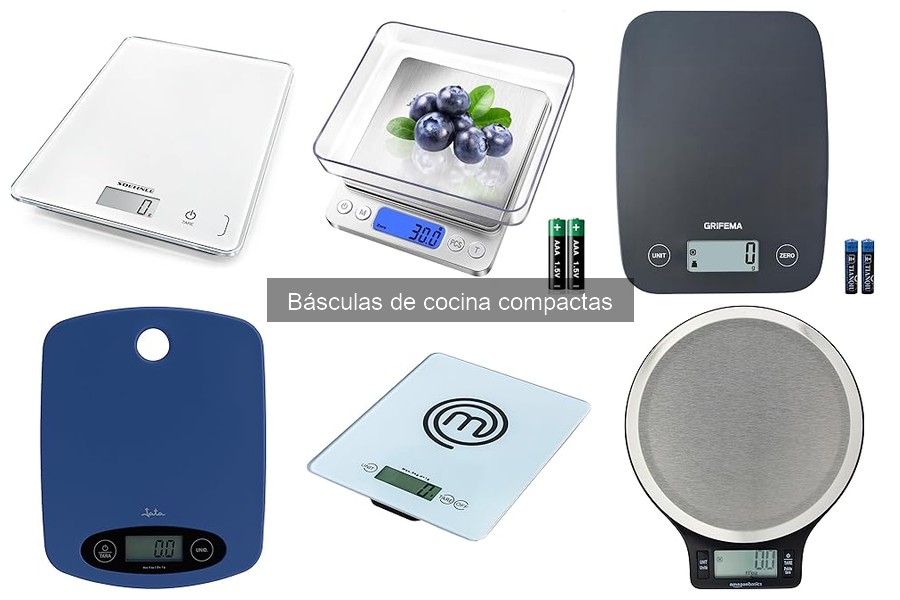 Mejores lugares para comprar básculas de cocina compactas