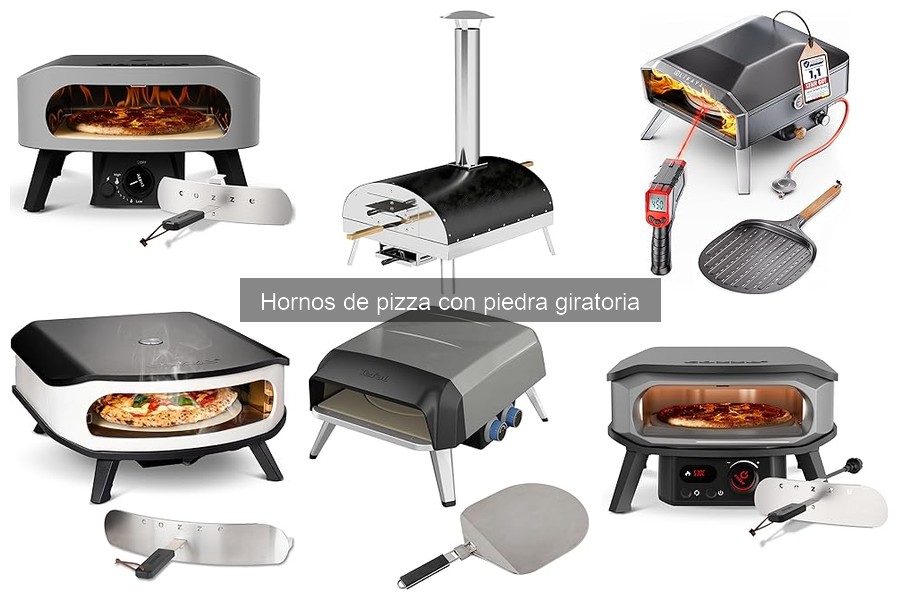 ** Mejores lugares para comprar hornos de pizza con piedra giratoria
